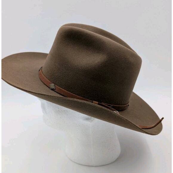 Vintage Arizona Saddlery Custom Cowboy Hat 6 7/8 Kangaroo Felt Style 5275 USA... - Picture 2 of 16